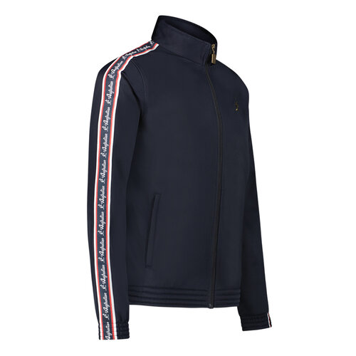 Australian Australian Slim Fit Trainingsjasje met bies 2.0 (Navy/Red)