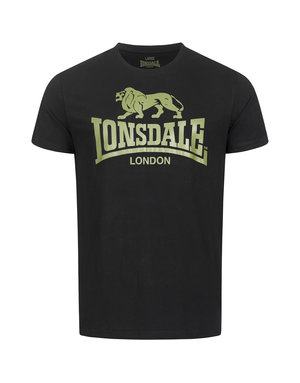Lonsdale Lonsdale T-Shirt 'Logo' (Black/Olive)