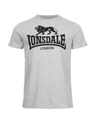 Lonsdale Lonsdale T-Shirt 'Logo' (Marl Grey)