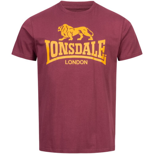 Lonsdale Lonsdale T-Shirt 'Logo' (Vintage Oxblood)