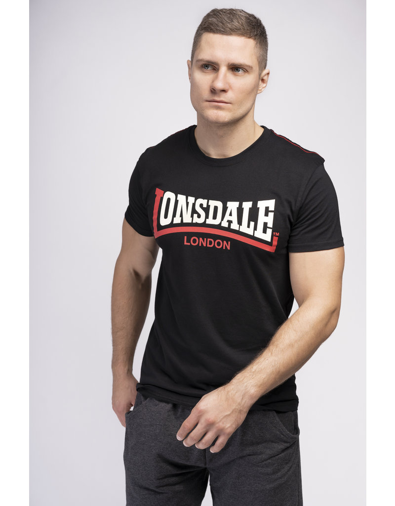 Lonsdale Lonsdale T-Shirt 'Two Tone' (Black)