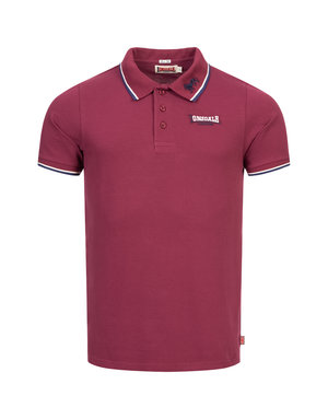 Lonsdale Lonsdale Slim Fit Polo 'Lion' (Oxblood)