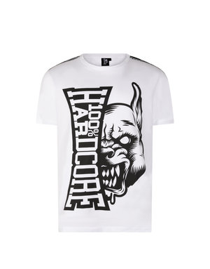 100% Hardcore 100% Hardcore T-shirt 'Branded Rage' White