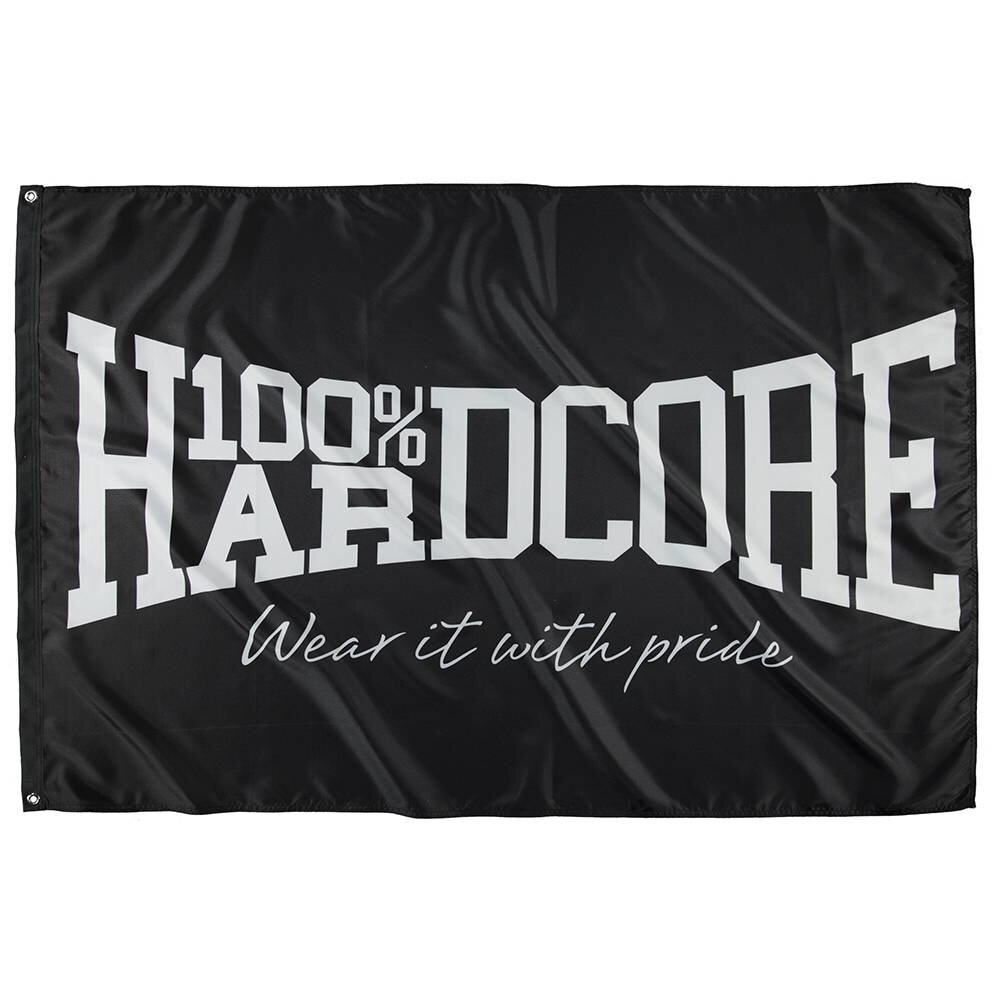 100% Hardcore 100% Hardcore Banner 'Wear It With Pride' (Black)