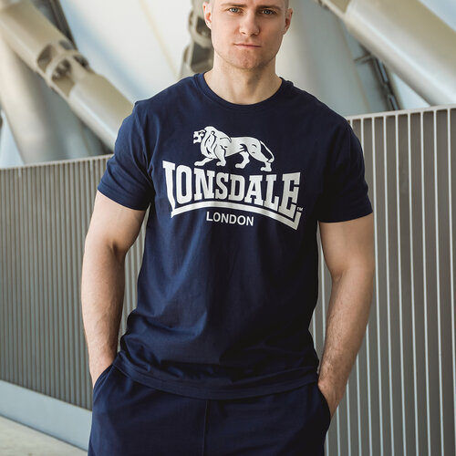 Lonsdale Lonsdale T-Shirt 'Logo' (Navy)