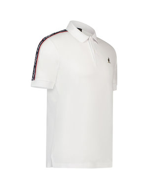 Australian Australian Polo Slim-Fit mit Streifen (White/Red)