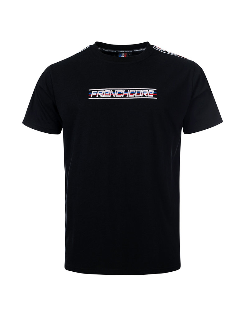 Frenchcore Frenchcore T-shirt 'Taped' (Black)