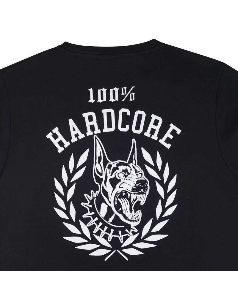 100% Hardcore 100% Hardcore T-shirt 'Millennium Dog' (Black)