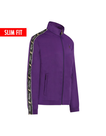 Australian Australian Uni Fit Trainingsjacke mit Streifen (Violet/Black)