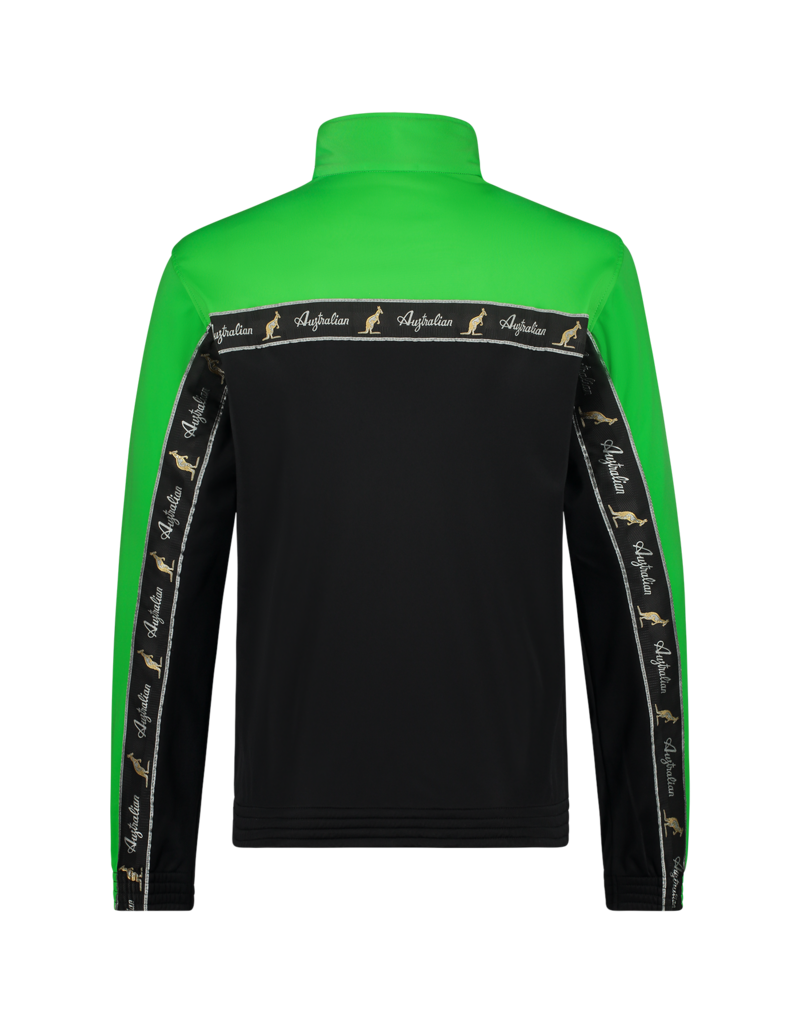 Australian Australian Duo Track Jacket with tape (Kawasaki/Black)