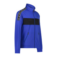 Australian Color Block Trainingsjacke mit Streifen (Cornflower/Black)