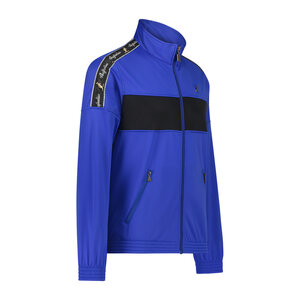 Australian Australian Color Block Track Jacket with tape (Cornflower/Black)
