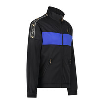 Australian Australian Color Block Trainingsjacke mit Streifen (Black/Cornflower)