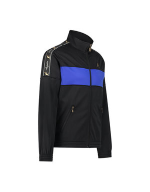 Australian Australian Color Block Trainingsjacke mit Streifen (Black/Cornflower)