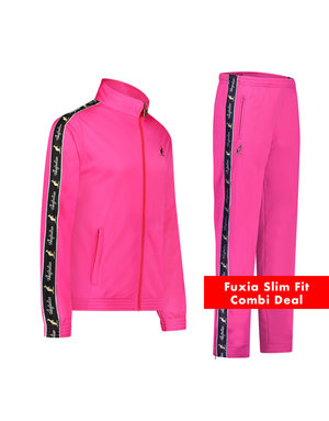 Australian Australian Slim Fit Jacke + Slim Fit Hose (Fuxia)