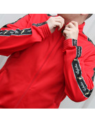 Australian Australian Uni Fit Track Jacket with tape (Bright Red/Black)