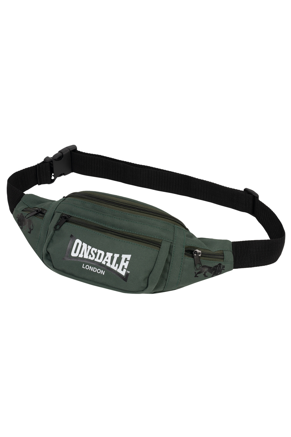 LONSDALE Retro Mod Classic Logo Shoulder Bag White