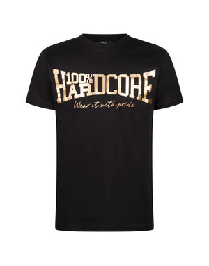 100% Hardcore 100% Hardcore T-Shirt 'Gold'