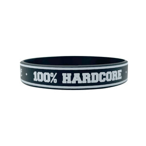 100% Hardcore 100% Hardcore Wristband 'Gabber 4 Life'