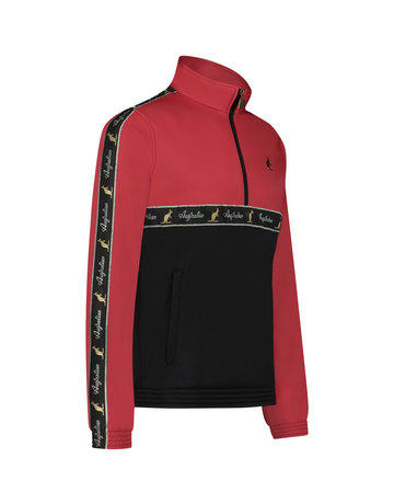 Australian Australian Duo Half Zip Jacket (Tango Red)