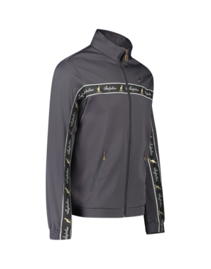 Australian Australian Uni Track Jacket with tape (Titanium Grey/Black)