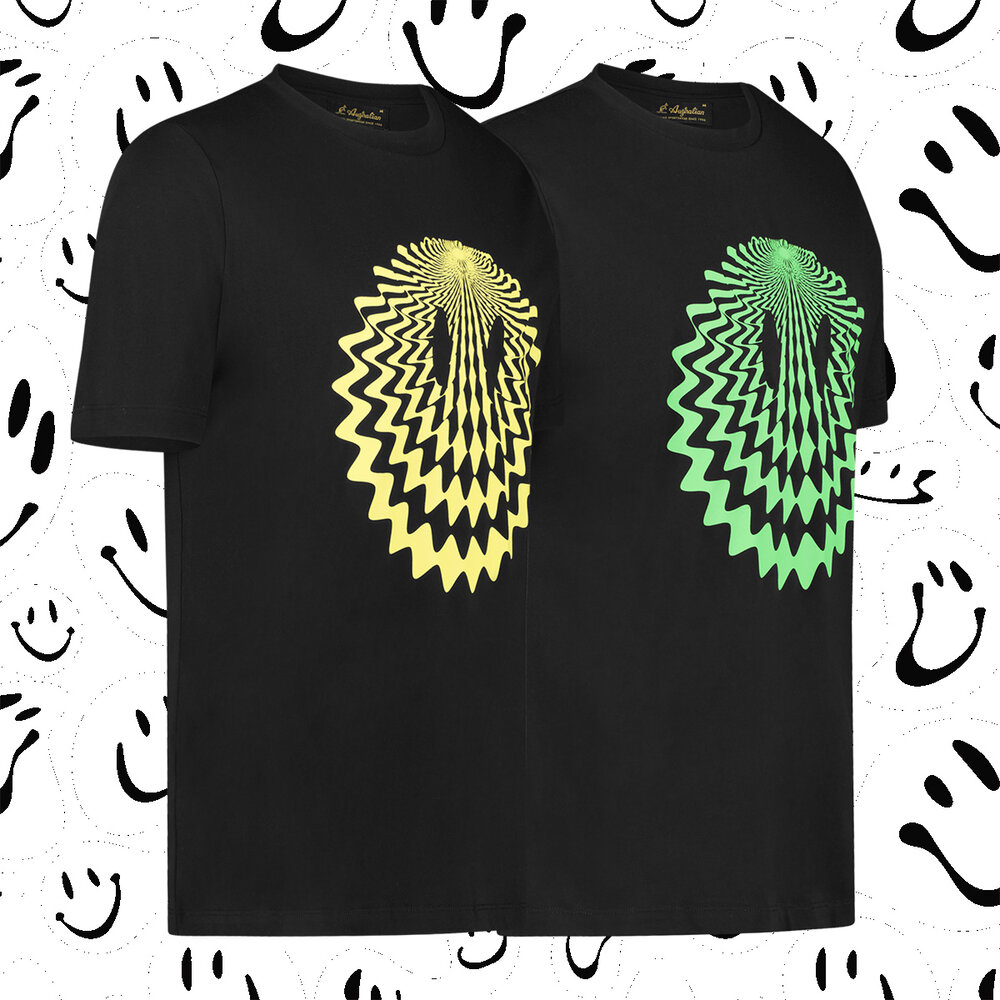 Australian Australian T-shirt 'Smile' (Yellow)