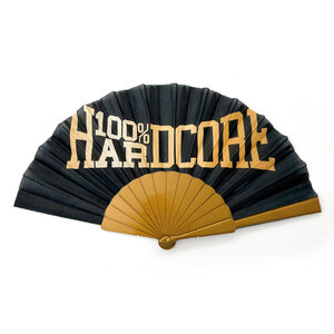100% Hardcore 100% Hardcore Fächer 'Essential' (Schwarz/Gold) 100% Hardcore 100% Hardcore Fächer 'Essential' (Schwarz/Gold)