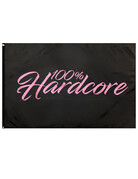 100% Hardcore 100% Hardcore Fahne 'Pink Pride'