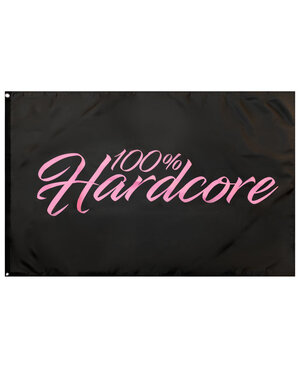 100% Hardcore 100% Hardcore Vlag 'Pink Pride'