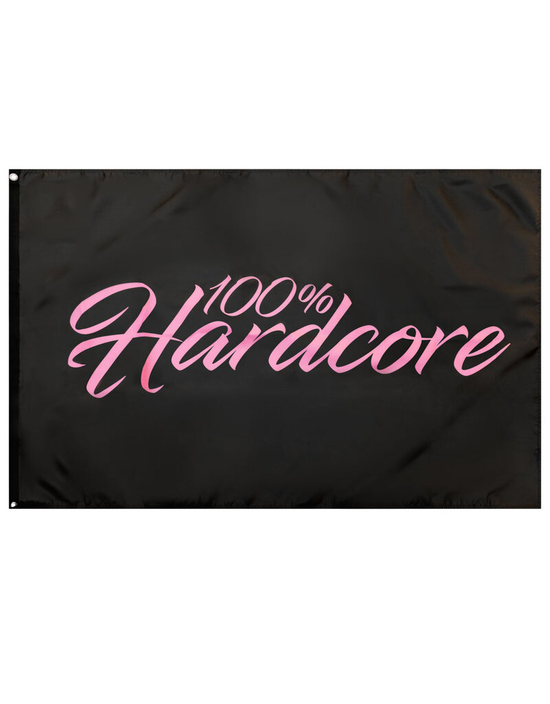 100% Hardcore 100% Hardcore Banner 'Pink Pride'