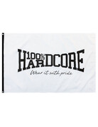 100% Hardcore 100% Hardcore Fahne 'Wear It White'