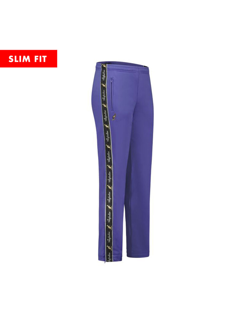 Australian Australian Fit Track Pants with tape (Periwinkle/Black)