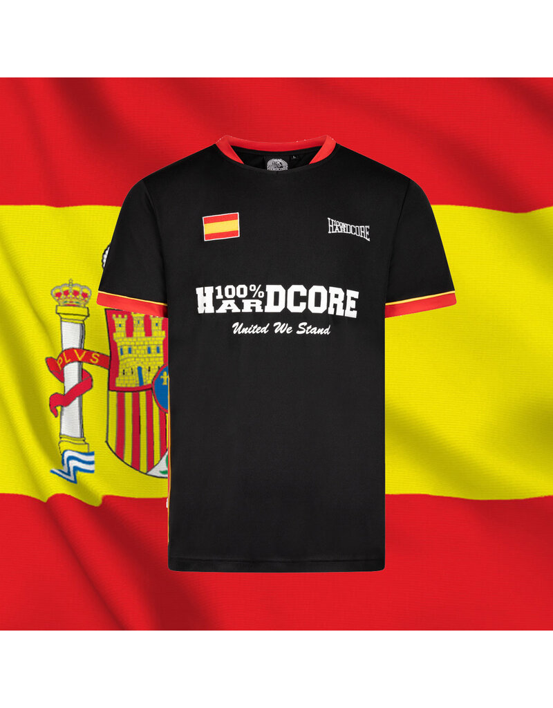 100% Hardcore 100% Hardcore Voetbalshirt 'ESPANA'