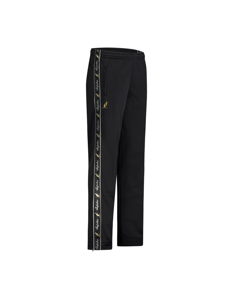 Australian Australian Fit Track Pants with tape (Black/Black)