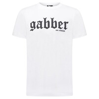 100% Hardcore T-Shirt 'GABBER' (White)