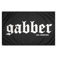 100% Hardcore Banner 'GABBER'