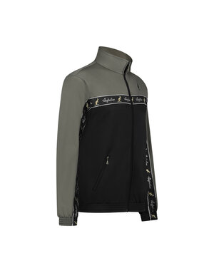 Australian Australian Duo Track Jacket with tape (Iron/Black)