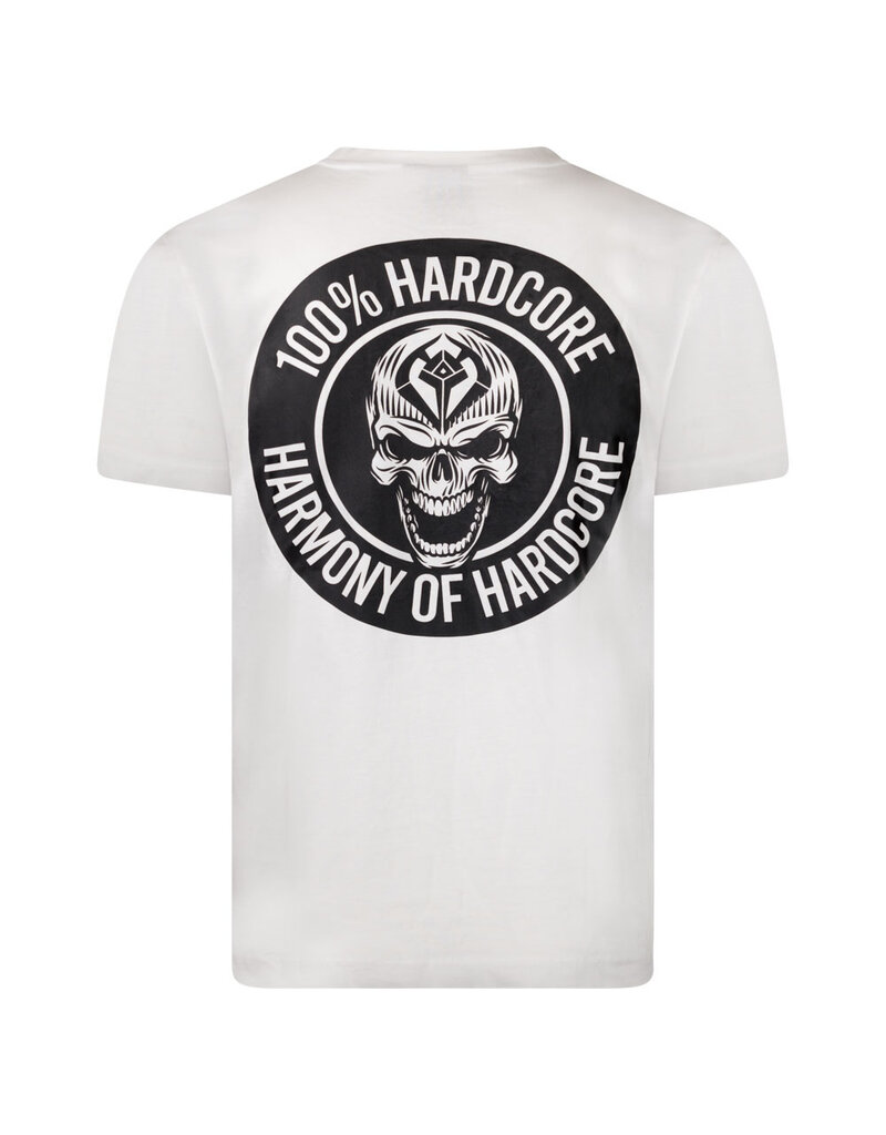100% Hardcore 100% Hardcore x Harmony of Hardcore T-shirt (White)