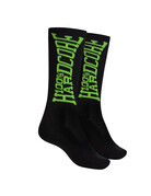 100% Hardcore 100% Hardcore Socks (Black/Green)
