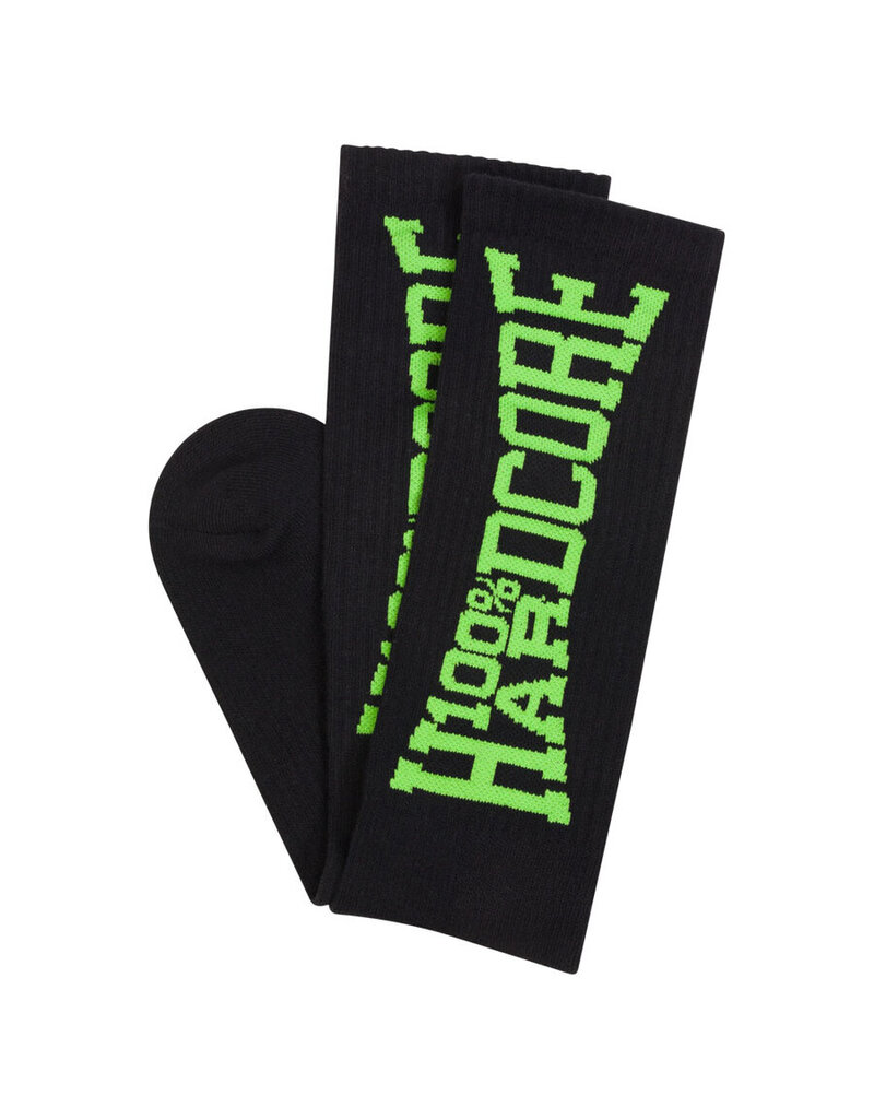 100% Hardcore 100% Hardcore Socken (Black/Green)