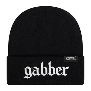 100% Hardcore 100% Hardcore Beanie 'Gabber' (Black)