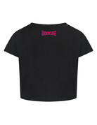 100% Hardcore 100% Hardcore Women Cropped T-shirt (Black/Pink)