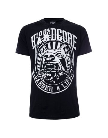 100% Hardcore 100% Hardcore T-shirt 'Gabber 4 Life'