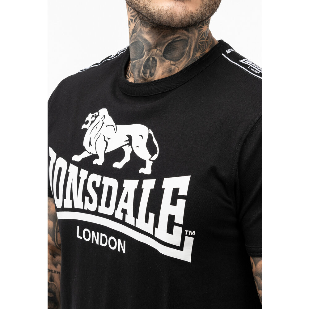 Lonsdale Lonsdale T-shirt 'Stour' (Black)