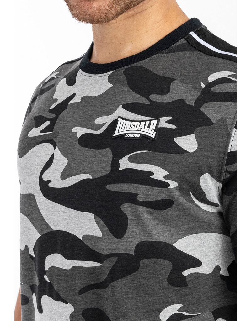 Lonsdale Lonsdale T-shirt 'Gunnista' (Camo Grey)