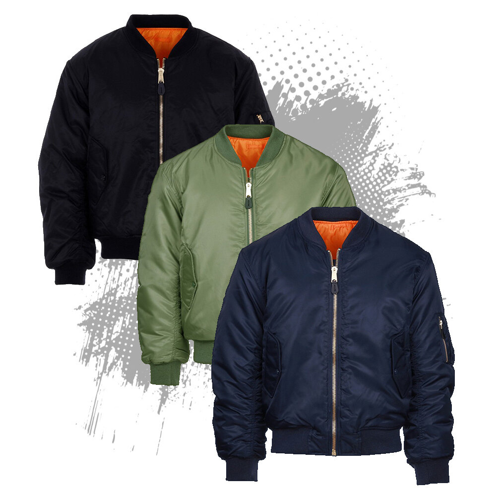 Fostex Garments MA-1 Bomber Jack (Green) - Gabberwear Fostex Garments MA-1 Bomber Jack (Green) - Gabberwear