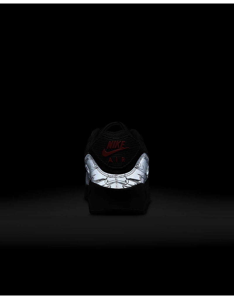 Nike Nike Air Max 90 Reflective (Black/Light Crimson)