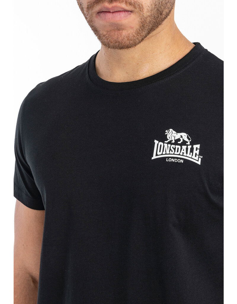 Lonsdale Lonsdale T-shirt 'Whiteness' (Black)