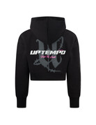 Uptempo Uptempo Dames Cropped Hoodie 'Push The Limits'