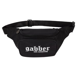 100% Hardcore 100% Hardcore Hip Bag 'GABBER' Black 100% Hardcore 100% Hardcore Hip Bag 'GABBER' Black